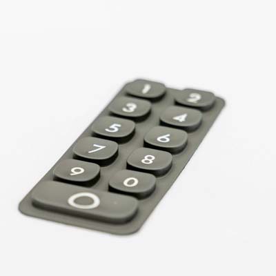 Antibacterial Coatings for Silicone Keypads in Medical Environments